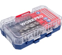 Набор сверл универсальный Workpro (металл/дерево/камень) 16 шт. WP409011