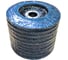 Круги лепестковые DWT 125x22.2мм, 120, ZA сталь, титан DTFWP0030 2