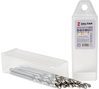 Сверло по металлу, индустриальное ZALTAR 10 шт, DIN 338, HSS-G, Тип N, 5xD, 3.50 мм ZA-73035-S10