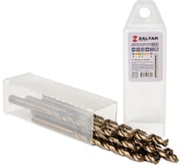 Сверло по металлу, индустриальное ZALTAR 10 шт, DIN 338, HSS-E Co5, Тип VA, 5xD, 5.00 мм ZA-74050-S10