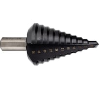 Сверло ступенчатое ZALTAR HSS TiAlN, 9-36 мм, прямая канавка, трехплоскостной хвостовик ZA-50069