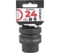 Головка ударная 6-гранная ARNEZI 24 мм, 1DR, Cr-Mo, на холдере R0500024 1