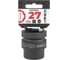 Головка ударная 6-гранная ARNEZI 27 мм, 1DR, Cr-Mo, на холдере R0500027 1