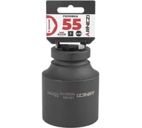 Головка ударная 6-гранная ARNEZI 55 мм, 1DR, Cr-Mo, удлиненная, на холдере R0500155