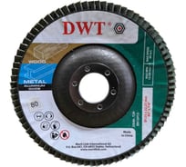 Круги лепестковые DWT 125x22.2мм, 80, A(GZ) дерево, металл DTFWP0011