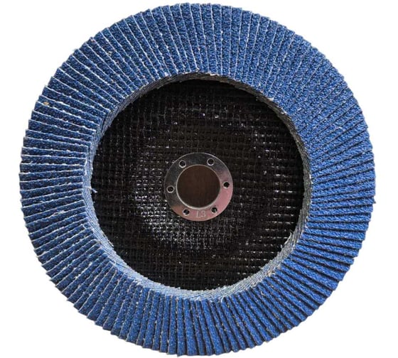 Круги лепестковые DWT 125x22.2 мм, 60, ZA сталь, титан DTFWP0027