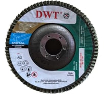 Круги лепестковые DWT 125x22.2 мм, 60, A(GZ) дерево, металл DTFWP0010