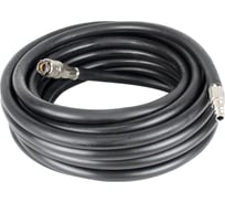 Шланг маслостойкий армированный с быстросъемами VERTON Air RH10 (10_15-диаметр внутр и внешний, диаметр штуцера 1/4, давл 20 бар, длина 10м) (10шт/кор) 01.21427.21449