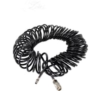 Шланг спиральный с фитингами рапид VERTON Air PH15 15м, размеры внутренний 5, внешний 8, диаметр штуцера 1/4, давление 20 бар (20шт/кор) 01.21427.21446