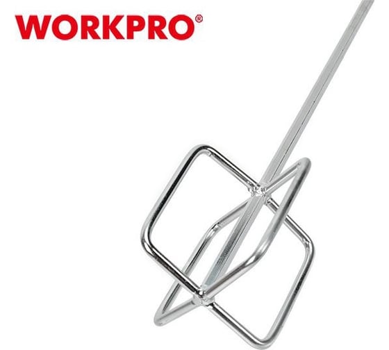 Миксер для цементных растворов Workpro рамочный 127x600 мм WP327003