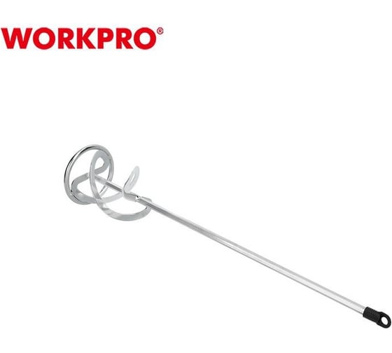 Миксер для краски и строительных смесей Workpro спиральный 120x600мм WP327002