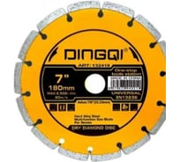Диск алмазный отрезной DINGQI СТАНДАРТ, 180x22,2 мм 132418