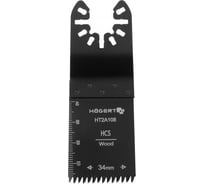 Насадка для реноваторов по дереву HOEGERT TECHNIK 34x40 мм; зубцы 2,5 мм HT2A108