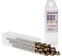 Сверло по металлу, индустриальное ZALTAR 10 шт, DIN 338, HSS-E Co5, Тип VA, 5xD, 6.50 мм ZA-74065-S10