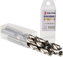 Сверло по металлу, индустриальное ZALTAR 5 шт, DIN 338, HSS-G, Тип N, 5xD, 13.00 мм ZA-73130-S5