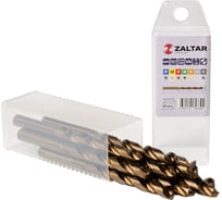 Сверло по металлу, индустриальное ZALTAR 10 шт, DIN 338, HSS-E Co5, Тип VA, 5xD, 8.50 мм ZA-74085-S10