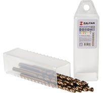 Сверло по металлу, индустриальное ZALTAR 10 шт, DIN 338, HSS-E Co5, Тип VA, 5xD, 4.00 мм ZA-74040-S10