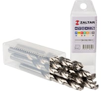 Сверло по металлу, индустриальное ZALTAR 10 шт, DIN 338, HSS-G, Тип N, 5xD, 9.50 мм ZA-73095-S10