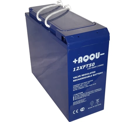 Батарея аккумуляторная AQQU для ИБП 12В, 55Ач 12XFT50