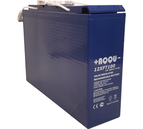 Батарея аккумуляторная AQQU для ИБП 12В, 100Ач 12XFT100