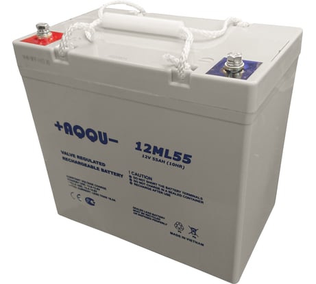 Батарея аккумуляторная AQQU для ИБП 12В, 55Ач 12ML55