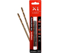 Сверло по металлу HIMBOLT 7.0 мм с кобальтом 5% 2 шт блистер HB106