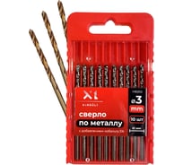 Сверло по металлу HIMBOLT 3.0 мм с кобальтом 5% 10 шт (бокс) HB202