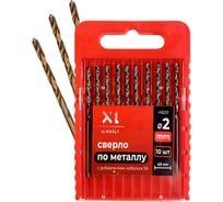 Сверло по металлу HIMBOLT 2.0 мм с кобальтом 5% 10 шт (бокс) HB201