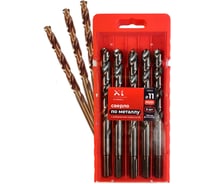 Сверло по металлу HIMBOLT 11.0 мм с кобальтом 5% 5 шт (бокс) HB210