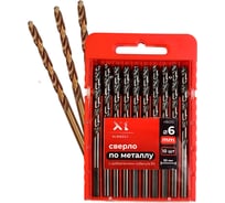 Сверло по металлу HIMBOLT 6.0 мм с кобальтом 5% 10 шт (бокс) HB205