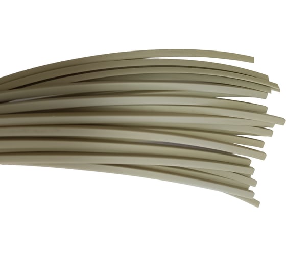 Пруток сварочный ПНД Экосети треугольный 3x3х5 мм, серый ПТПНД335СЕР 1