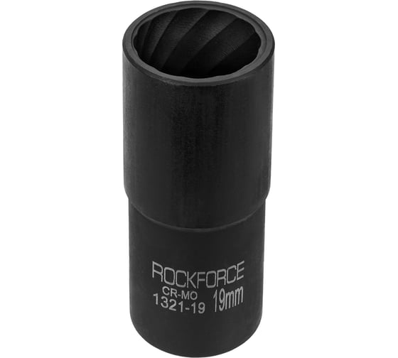 Головка ударная двухсторонняя Rockforce 19 мм, 1/2DR (6/12 граней) RF-1321-19(65909)