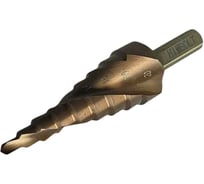 Сверло ступенчатое по металлу с кобальтом 5% HIMBOLT 4-20 мм HB501