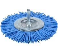 Корщетка дисковая Diamond Industrial 100 мм хвостовик 6 мм нейлон абразивный 1.4 мм DIDSHN100