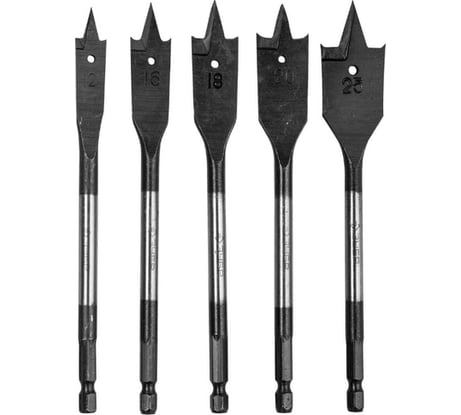 Набор перьевых сверл по дереву (5 шт.) Зубр 29505-H5