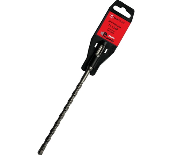Бур по бетону SAMGRUPP SDS-plus 14x260 PIRANHA QUADRO SAMC-008414260
