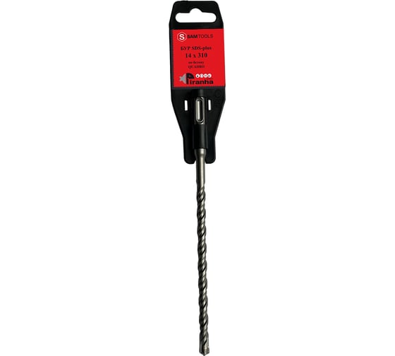 Бур по бетону SAMGRUPP SDS-plus 14x310 PIRANHA QUADRO SAMC-008414310