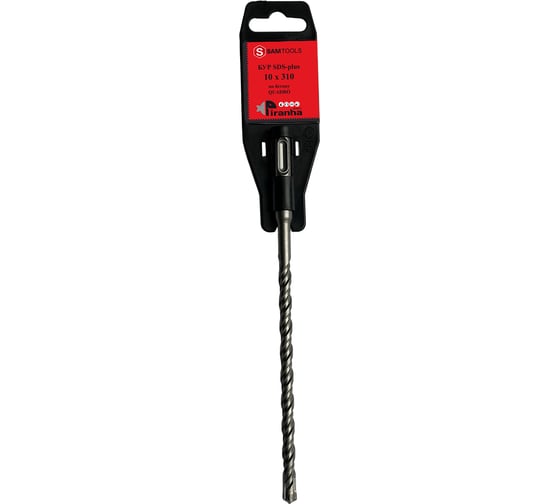 Бур по бетону SAMGRUPP SDS-plus 10x310 PIRANHA QUADRO SAMC-008410310