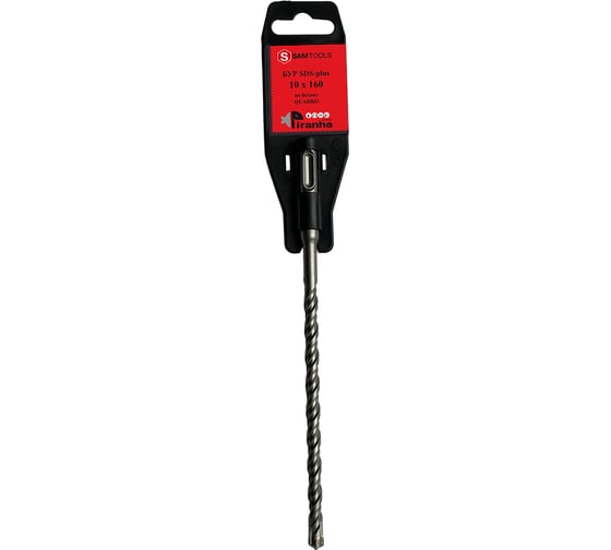 Бур по бетону SAMGRUPP SDS-plus 10x160 PIRANHA QUADRO SAMC-008410160