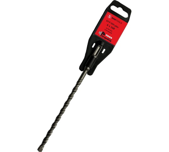 Бур по бетону SAMGRUPP SDS-plus 6x160 PIRANHA SAMC-008206160