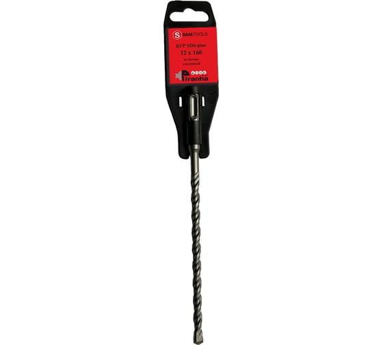 Бур по бетону SAMGRUPP SDS-plus 12x160 PIRANHA SAMC-008212160