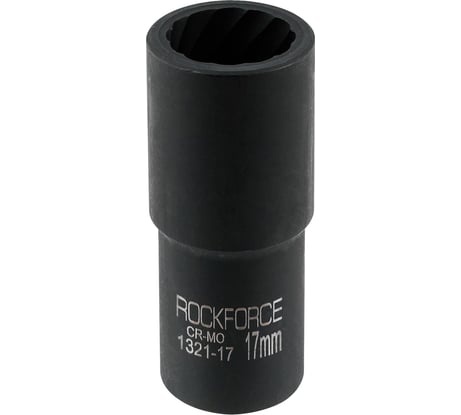 Головка-экстрактор ударная двухсторонняя Rockforce 1/2, 17мм RF-1321-17(65908)