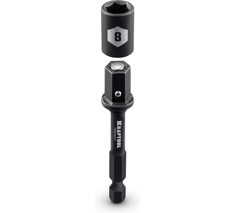 Бита с торцовой головкой KRAFTOOL Clean “Nut driver” 8 мм 26371-08