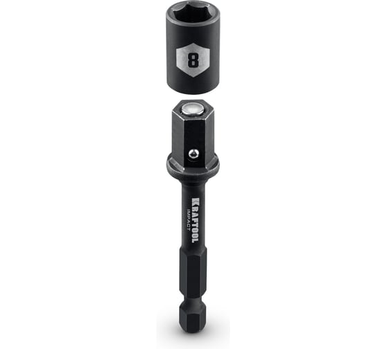 Бита с торцовой головкой KRAFTOOL Clean “Nut driver” 8 мм 26371-08