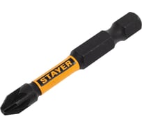 Торсионные биты Stayer PZ2, 50 мм, 5 шт HERCULES 26233-2-50-5