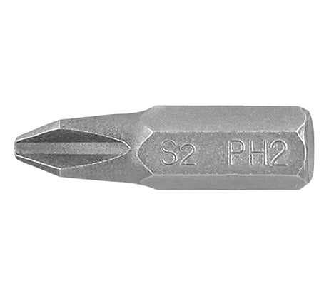 Набор бит Phillips PUDE-1102 PH2, 25 мм, 5 шт Truper 12141