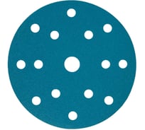 Диск Hanko BF353 Blue Film 150 мм, 15 отв., Р80, 100 шт BF353.150.15.0080
