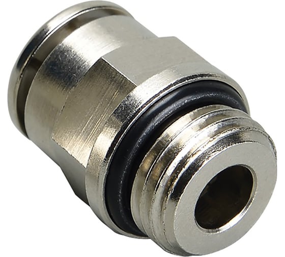 Фитинг 4 мм с наружной металлической резьбой G1/4" CDC Pneumatics BPC 04G02 1