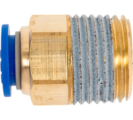 Фитинг 10 мм с наружной металлической резьбой R1/2" CDC Pneumatics PC 1004