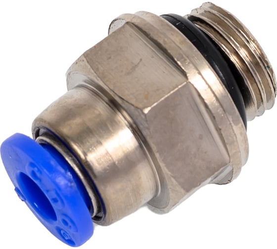 Фитинг 4 мм с наружной металлической резьбой G1/8" CDC Pneumatics PC 04G01 1